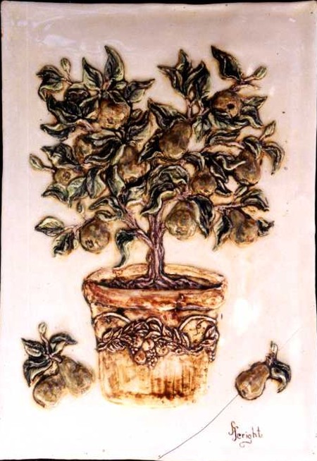 Plaque - Pear Tree