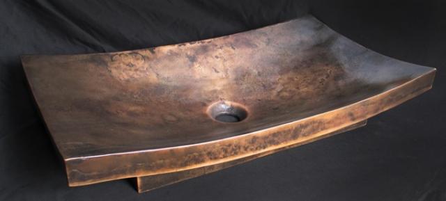 Low Profile Bronze Sink - 25
