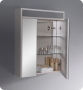 Light Oak Bathroom Medicine Cabinet w/ 3 Shelves