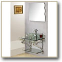 Glass Bathroom Vanities