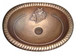 Oval Copper Sink