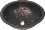 Round Copper Bath Sink