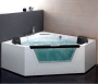 Ariel Platinum - AM156 Whirlpool Bath Tub 59 x 59