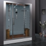 Ariel Platinum - DZ972F8-W Steam Shower - 59 x 31.5