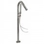 Floor Mount Pillar Thermostatic Bath/Shower System (6TCR136)