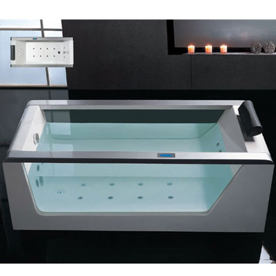 Am152 Whirlpool Bath Tub 72 X 32 8, Ariel Platinum Whirlpool Bathtub